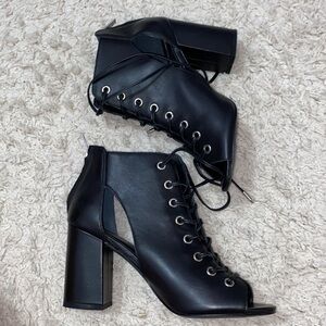 Ivanka Trump Lace Up Heels